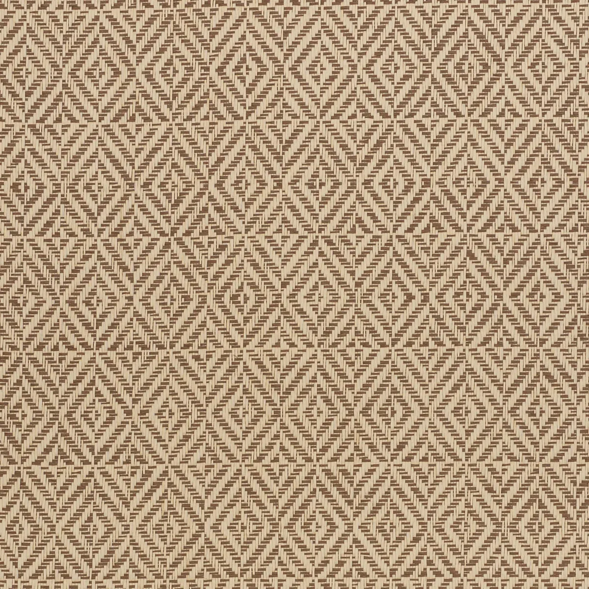 JUBILEE PAPERWEAVE BROWN Schumacher Wallpaper wallpaper - SKU 5011272