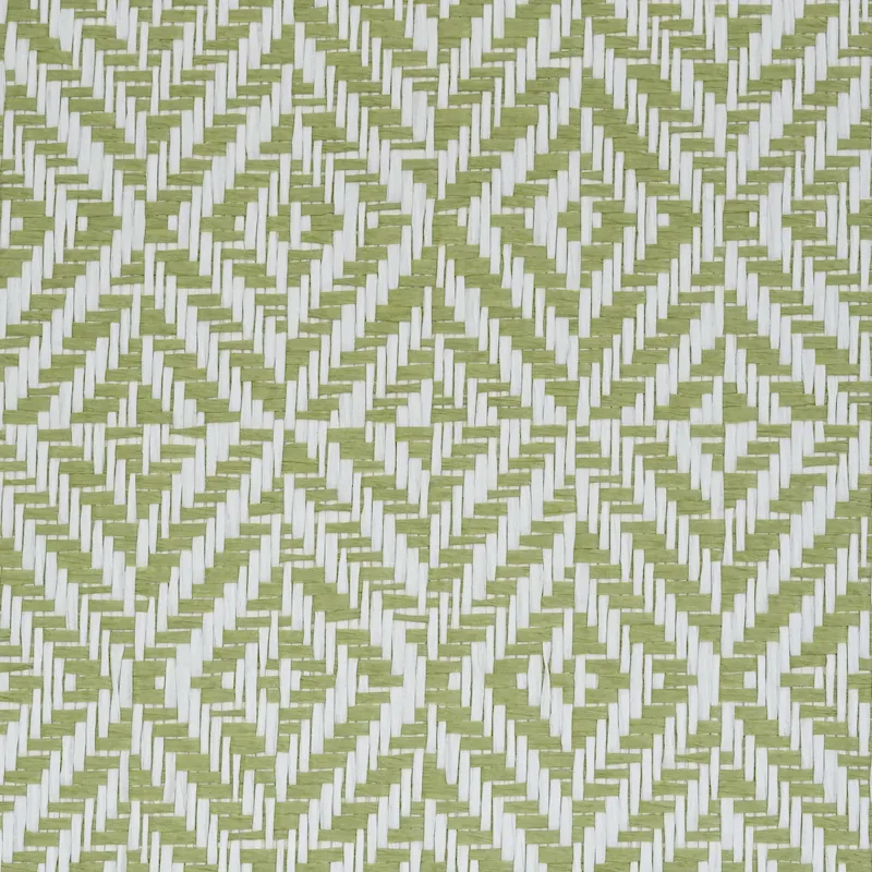 JUBILEE PAPERWEAVE - GREEN Schumacher Wallpaper | Wallpaper JUBILEE PAPERWEAVE GREEN Schumacher Wallpaper wallpaper - SKU 5011270