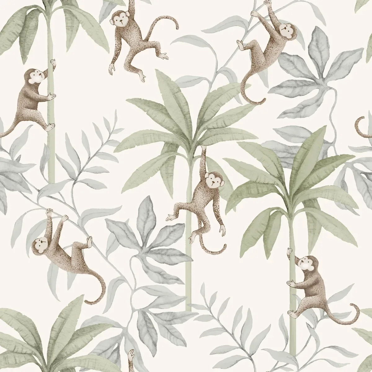 6936 | JUNGLE FRIENDS – COCOA AND SAGE