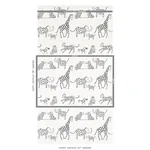 JUNGLE JUBILEE CHARCOAL Schumacher Wallpaper wallpaper - SKU 5012471