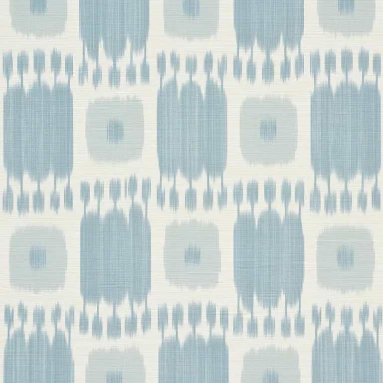 Schumacher KANDIRA wallpaper, color SKY, SKU 5009850