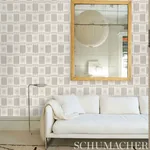KANDIRA WHEAT Schumacher Wallpaper wallpaper - SKU 5009852