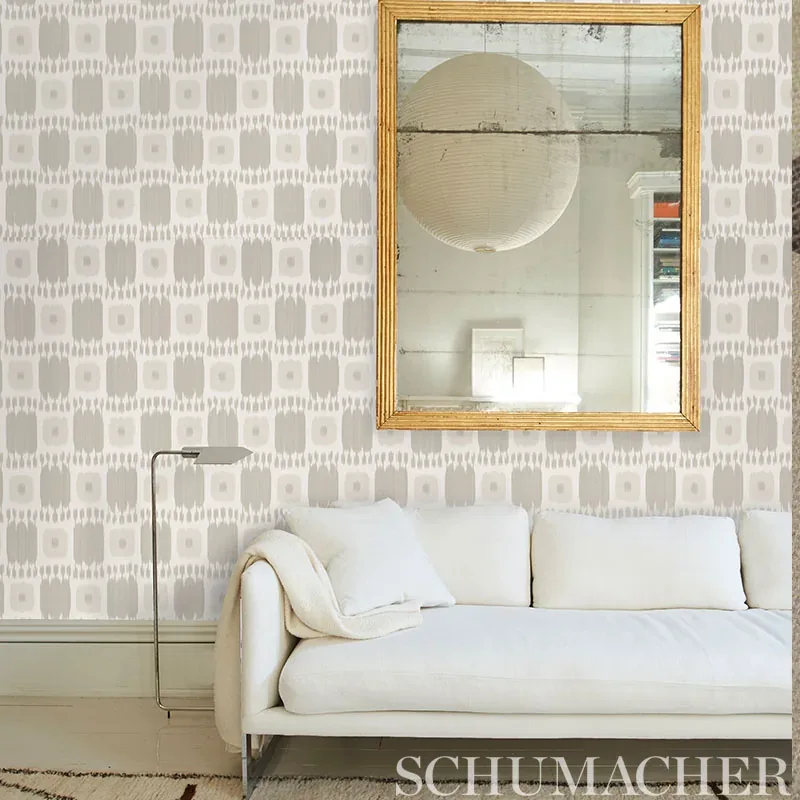 KANDIRA WHEAT Schumacher Wallpaper wallpaper - SKU 5009852