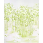 KANJI PANEL SET GREEN Schumacher Wallpaper wallpaper - SKU 5011790