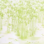 KANJI PANEL SET GREEN Schumacher Wallpaper wallpaper - SKU 5011790