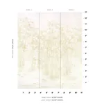 KANJI PANEL SET NATURAL Schumacher Wallpaper wallpaper - SKU 5011791