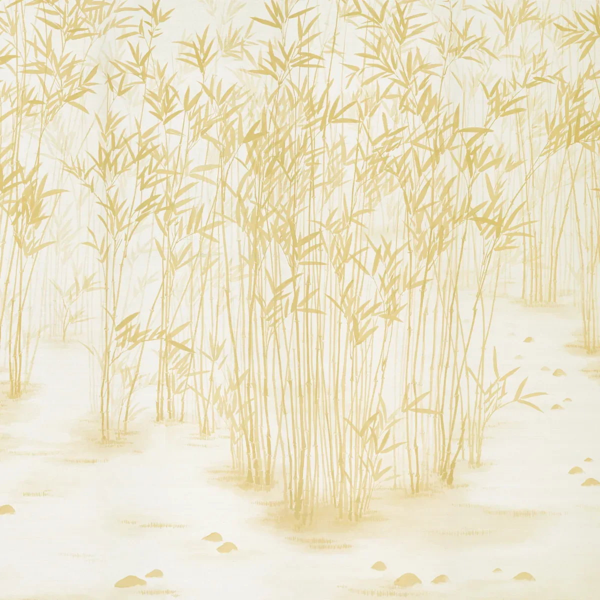 KANJI SISAL PANEL SET OCHRE Schumacher Wallpaper wallpaper - SKU 5011781