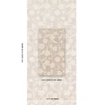KANTHA EMBROIDERED FLOWER SISAL - CARBON Schumacher Wallpape KANTHA EMBROIDERED FLOWER SISAL CARBON Schumacher Wallpaper wallpaper - SKU 5015180