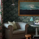 KASTANJ SPRUCE Schumacher Wallpaper wallpaper - SKU 4838