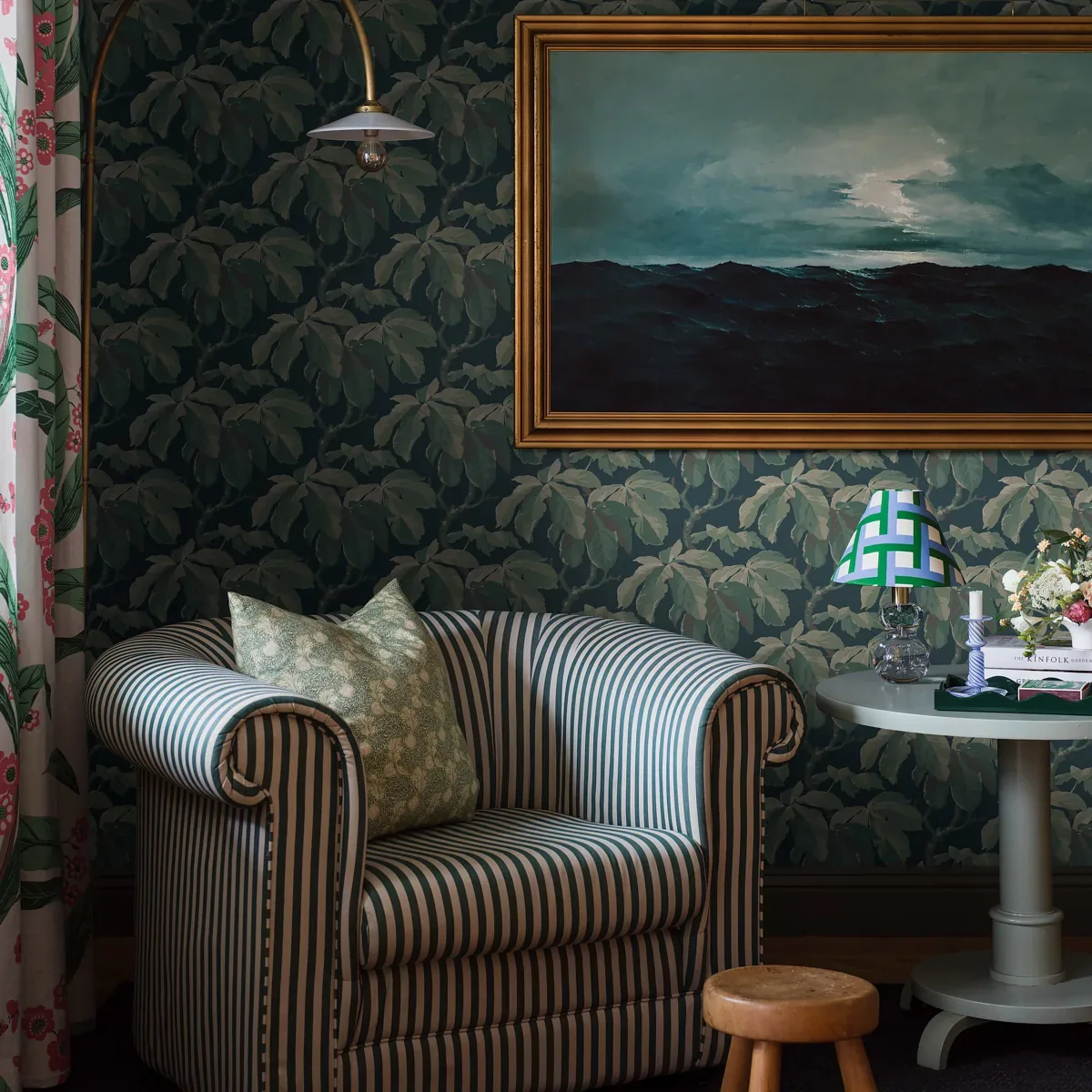 KASTANJ SPRUCE Schumacher Wallpaper wallpaper - SKU 4838