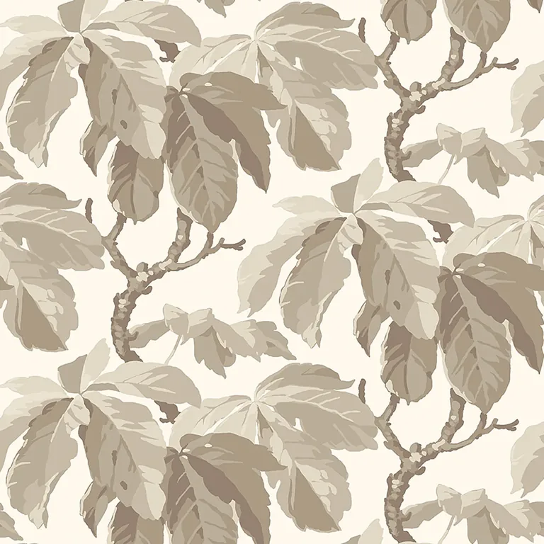 Schumacher KASTANJ wallpaper, color STONE, SKU 4840
