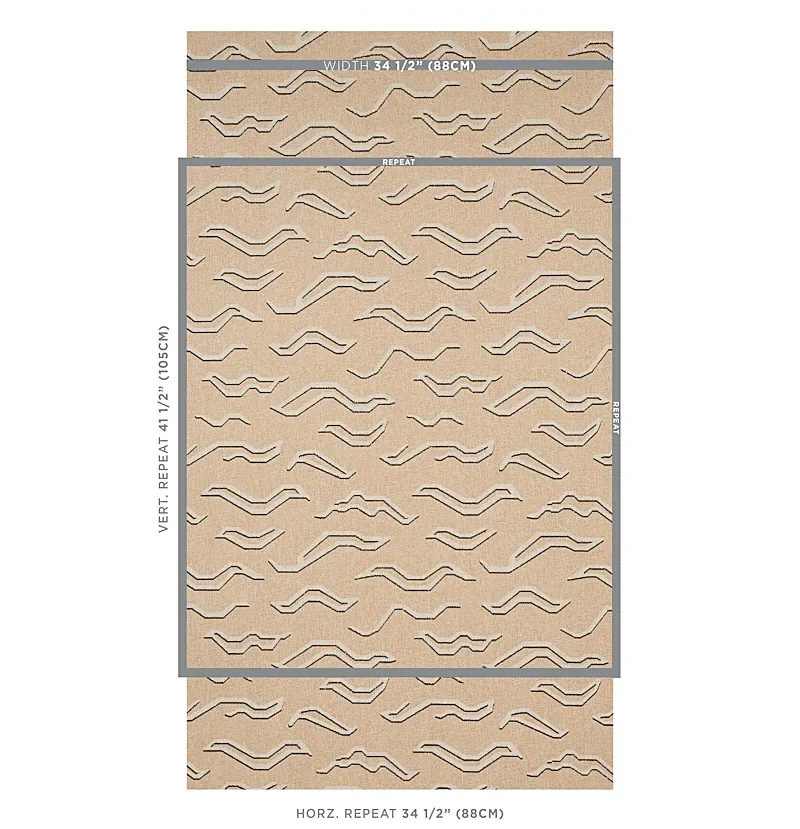 KATA PAPERWEAVE - OATMEAL Schumacher Wallpaper | Wallpaper T KATA PAPERWEAVE OATMEAL Schumacher Wallpaper wallpaper - SKU 5013110
