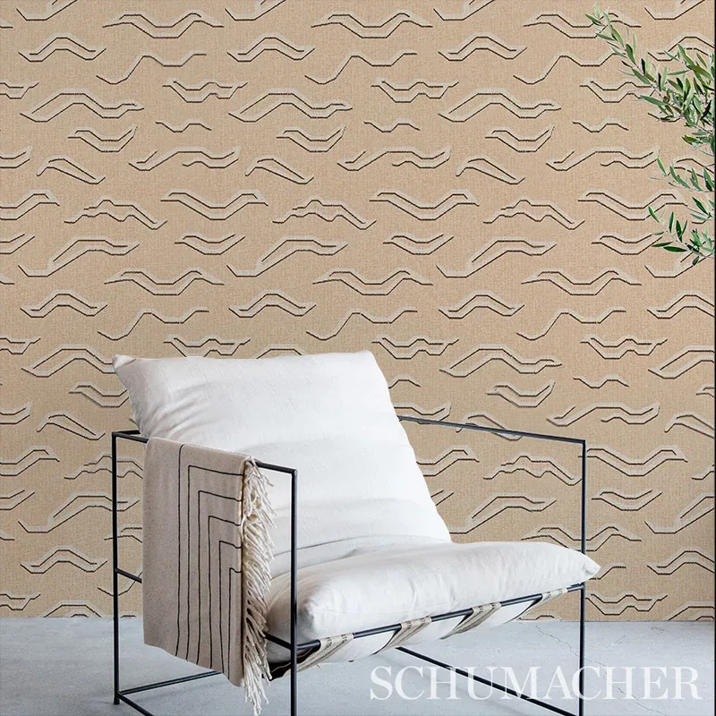 KATA PAPERWEAVE - OATMEAL Schumacher Wallpaper | Wallpaper T KATA PAPERWEAVE OATMEAL Schumacher Wallpaper wallpaper - SKU 5013110