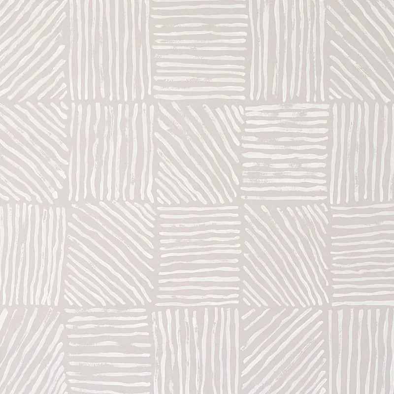 KATAMA IVORY ON STONE Schumacher Wallpaper wallpaper - SKU 5012420