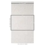 KATAMA IVORY ON STONE Schumacher Wallpaper wallpaper - SKU 5012420