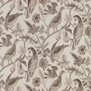 Schumacher KATMANDU wallpaper, color GRAPHITE, SKU 2700203