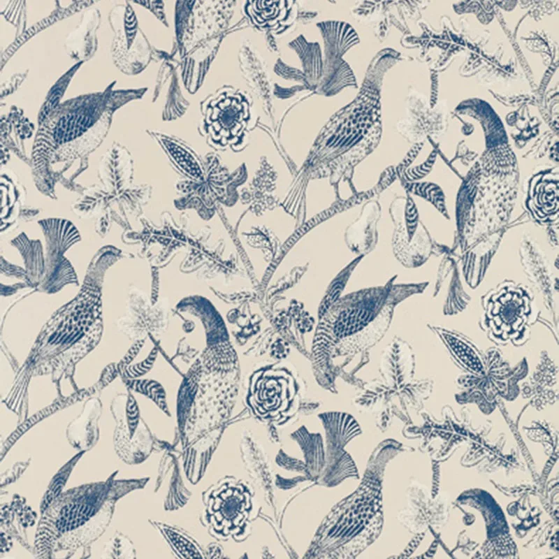 KATMANDU NAVY Schumacher Wallpaper wallpaper - SKU 2700201