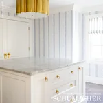 KATSURA STRIPE DELFT Schumacher Wallpaper wallpaper - SKU 5005201