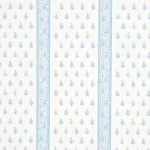 KATSURA STRIPE II CHAMBRAY Schumacher Wallpaper wallpaper - SKU 5015230