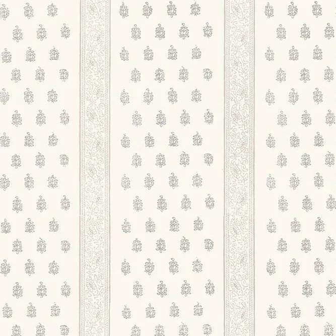 KATSURA STRIPE OYSTER Schumacher Wallpaper wallpaper - SKU 5005200