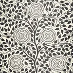 KAYON SISAL PANEL BLACK Schumacher Wallpaper wallpaper - SKU 5013723