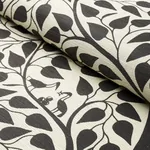 KAYON SISAL PANEL BLACK Schumacher Wallpaper wallpaper - SKU 5013723