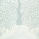 KAYON SISAL PANEL - SOFT BLUE Schumacher Wallpaper | Wallpap KAYON SISAL PANEL SOFT BLUE Schumacher Wallpaper wallpaper - SKU 5013720