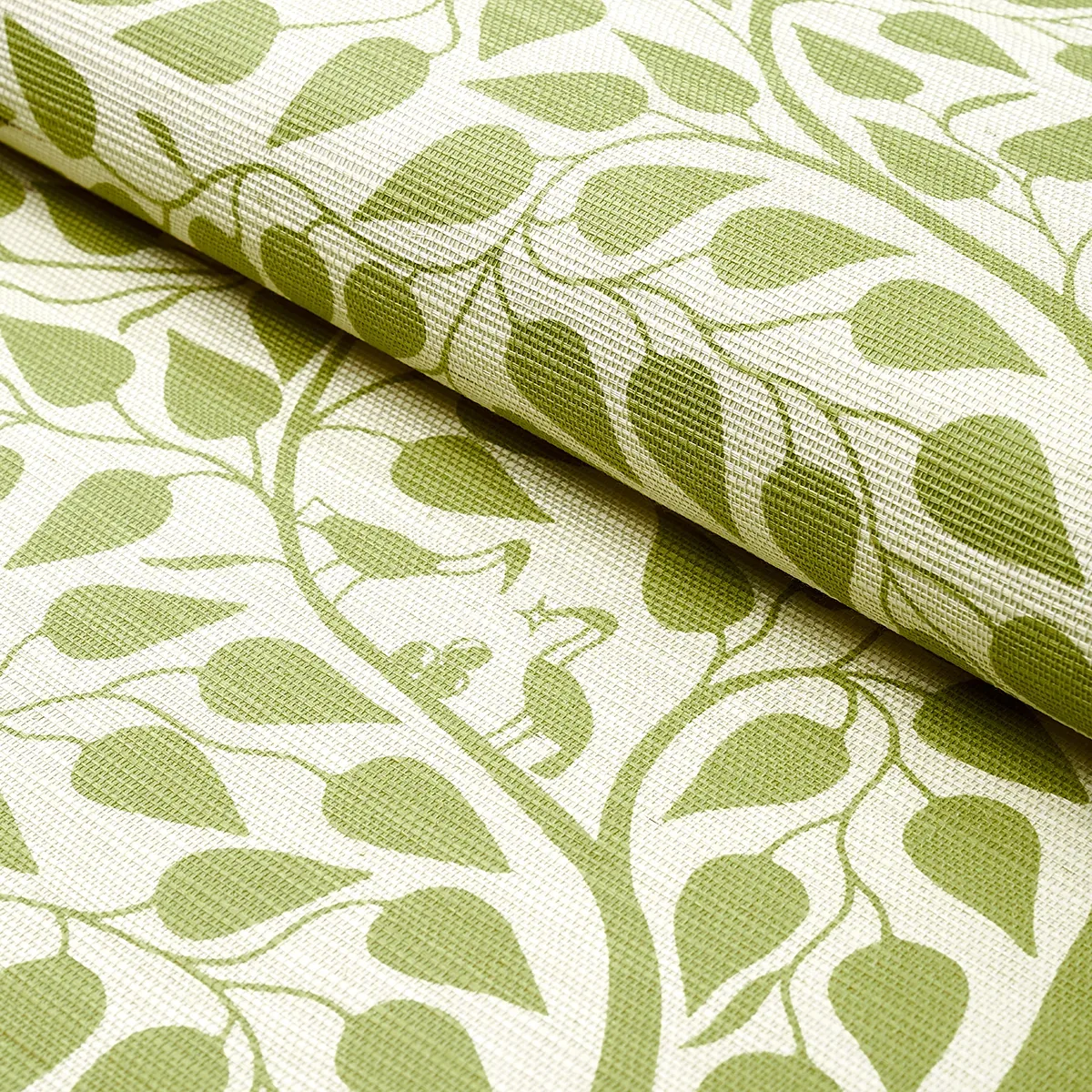 KAYON SISAL PANEL - SOFT GREEN Schumacher Wallpaper | Wallpa KAYON SISAL PANEL SOFT GREEN Schumacher Wallpaper wallpaper - SKU 5013721
