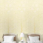 KAYON SISAL PANEL SOFT YELLOW Schumacher Wallpaper wallpaper - SKU 5013722
