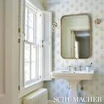 KERALA PAISLEY II - BLUE Schumacher Wallpaper | Wallpaper Tw KERALA PAISLEY II BLUE Schumacher Wallpaper wallpaper - SKU 5015211