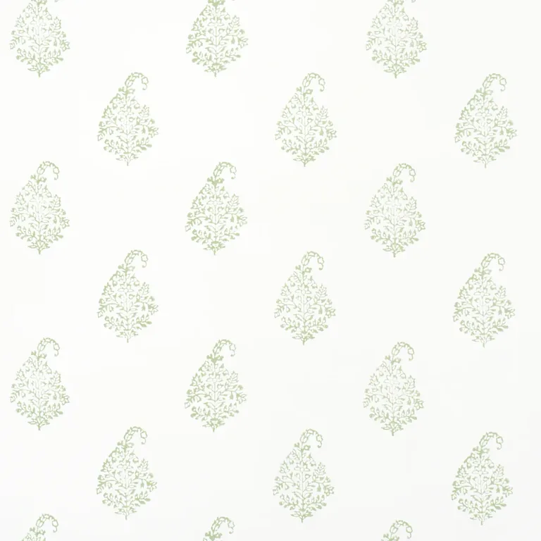 Schumacher KERALA PAISLEY II wallpaper