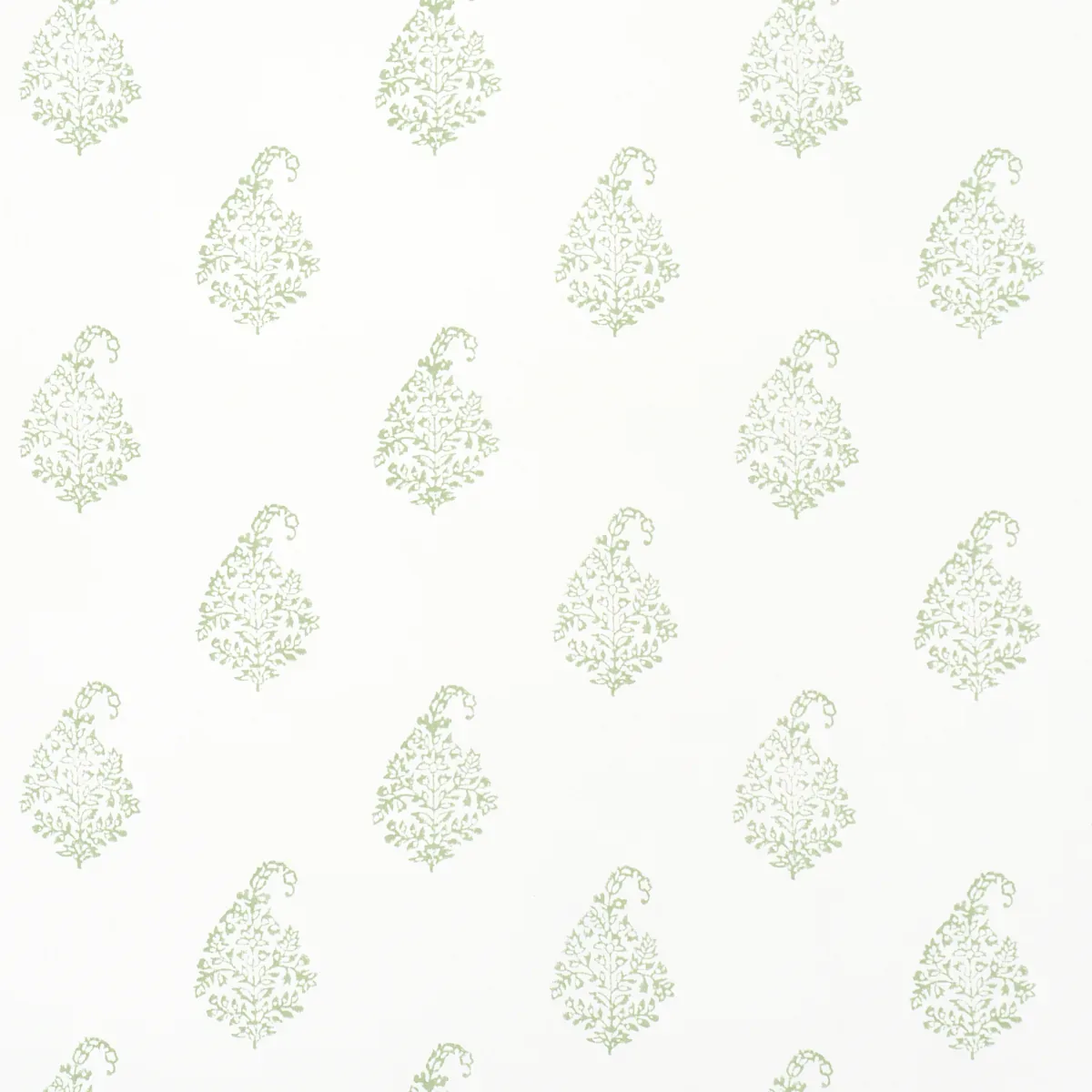 KERALA PAISLEY II LEAF Schumacher Wallpaper wallpaper - SKU 5015210