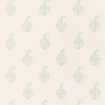 KERALA PAISLEY - WATER BLUE Schumacher Wallpaper | Wallpaper KERALA PAISLEY WATER BLUE Schumacher Wallpaper wallpaper - SKU 5005282