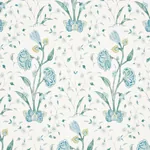 KHILANA FLORAL - PEACOCK Schumacher Wallpaper | Wallpaper Tw KHILANA FLORAL PEACOCK Schumacher Wallpaper wallpaper - SKU 5009952