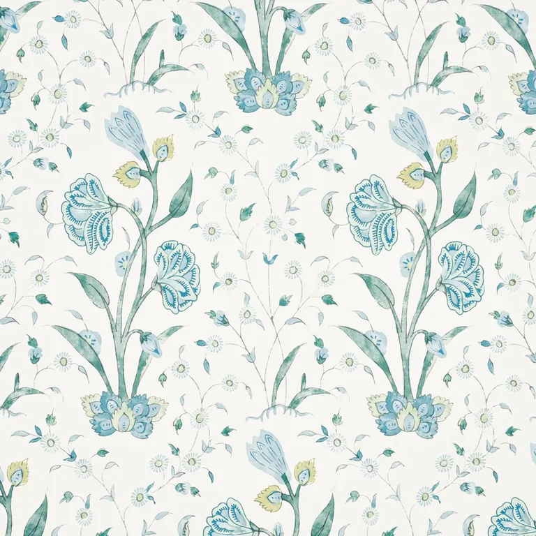 Schumacher KHILANA FLORAL wallpaper