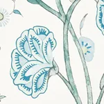 KHILANA FLORAL - PEACOCK Schumacher Wallpaper | Wallpaper Tw KHILANA FLORAL PEACOCK Schumacher Wallpaper wallpaper - SKU 5009952