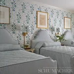 KHILANA FLORAL - PEACOCK Schumacher Wallpaper | Wallpaper Tw KHILANA FLORAL PEACOCK Schumacher Wallpaper wallpaper - SKU 5009952
