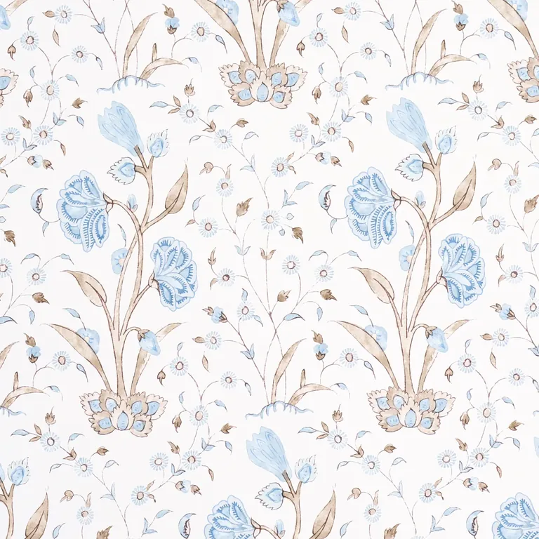 Schumacher KHILANA FLORAL wallpaper