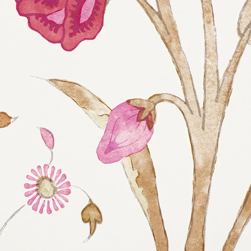 KHILANA FLORAL SPICE Schumacher Wallpaper wallpaper - SKU 5009951