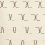 KIN SISAL EMBROIDERY - HAZEL ON IVORY Schumacher Wallpaper | KIN SISAL EMBROIDERY HAZEL ON IVORY Schumacher Wallpaper wallpaper - SKU 5015780