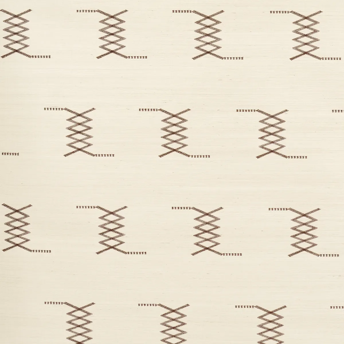 5015780 | KIN SISAL EMBROIDERY – HAZEL ON IVORY