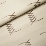 KIN SISAL EMBROIDERY - HAZEL ON IVORY Schumacher Wallpaper | KIN SISAL EMBROIDERY HAZEL ON IVORY Schumacher Wallpaper wallpaper - SKU 5015780
