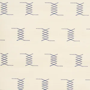Schumacher KIN SISAL EMBROIDERY wallpaper