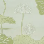 KIREINA LOTUS PANEL SET - WHITE IVORY Schumacher Wallpaper | KIREINA LOTUS PANEL SET WHITE IVORY Schumacher Wallpaper wallpaper - SKU 5011691