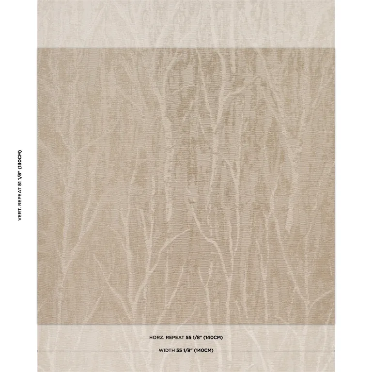Schumacher KOMOREBI wallpaper, color GOLDEN HOUR, SKU 5016592