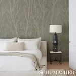 KOMOREBI ILLUMINATED FOREST Schumacher Wallpaper wallpaper - SKU 5016591