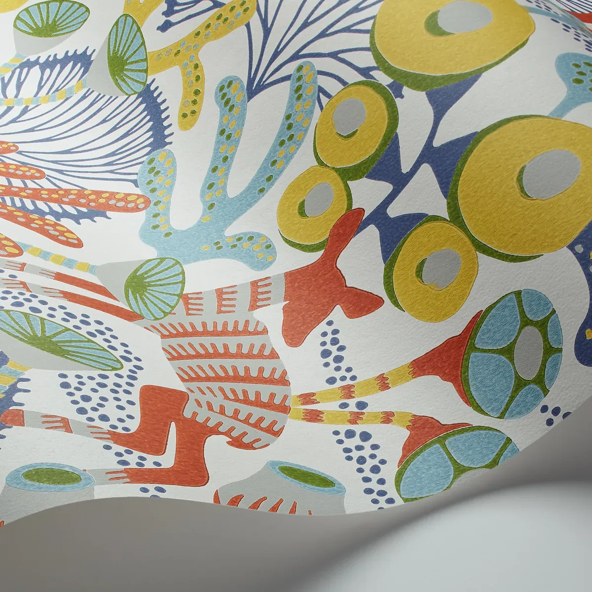 KORALLÄNG IVORY MULTI Schumacher Wallpaper wallpaper - SKU 1462