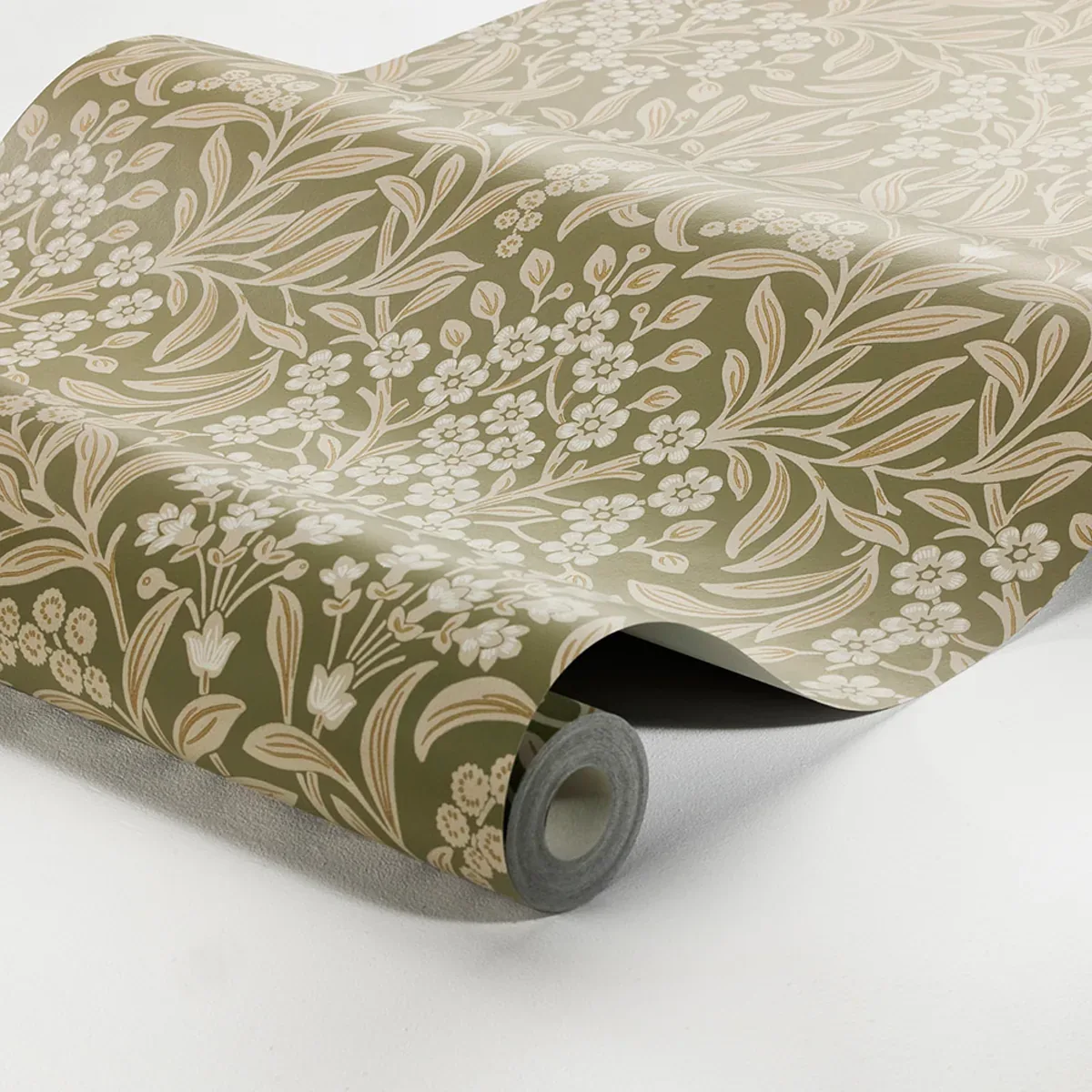 KRYDDHYLLAN LEAF Schumacher Wallpaper wallpaper - SKU 4183
