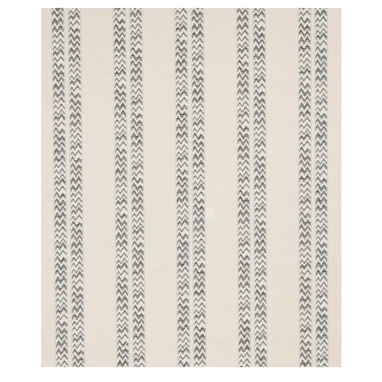 Schumacher KUDU STRIPE wallpaper, color BLACK, SKU 5012310