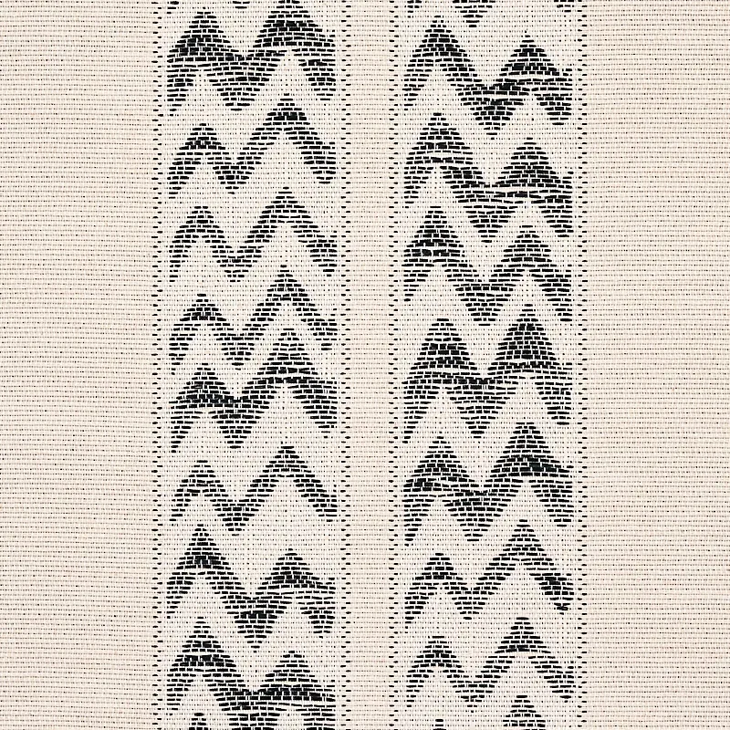 KUDU STRIPE BLACK Schumacher Wallpaper wallpaper - SKU 5012310